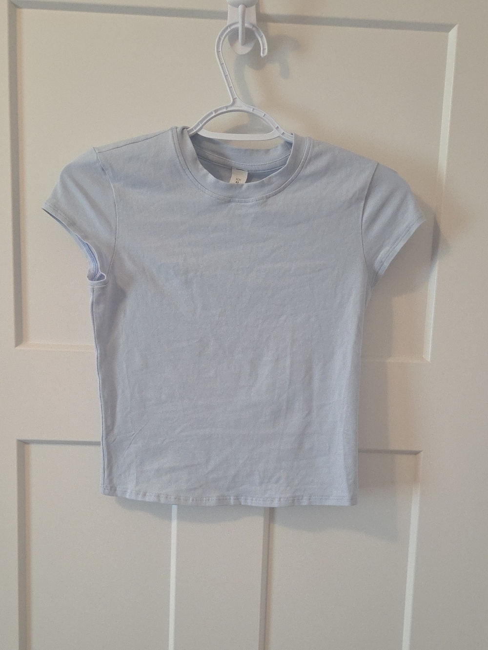 lululemon athletica Light Blue Short Sleeve Tee- XS